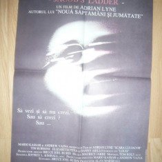 Afis Film - Scara lui Iacob - 1990 regie Adrian Lyne ,cu Tim Robbins, Elizabeth