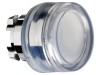 Comutator apăsare 22mm albă ZB4BP18