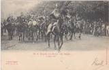 CP M.S. Regele cu Statul Sau Major Regele Carol 10 maiu 1899 ND