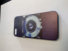 Husa protectie iPhone 5 / 5s carcasa spate telefon, model desen camera foto foto