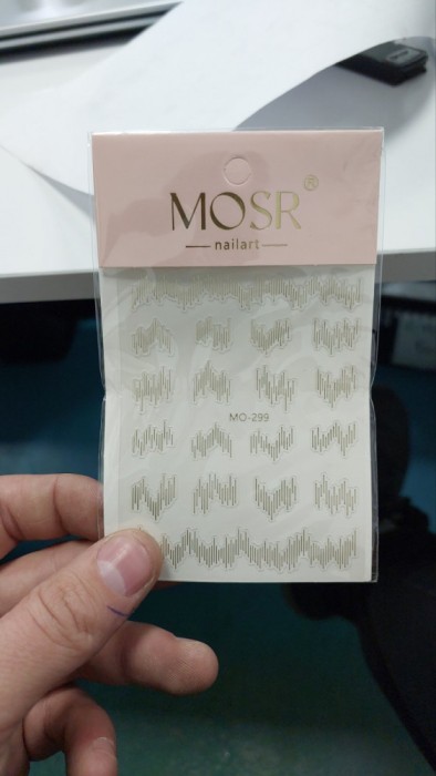 Autocolant pentru unghii Mosr MO-299
