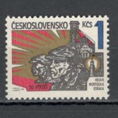 Cehoslovacia.1982 50 ani greva din Most XC.557