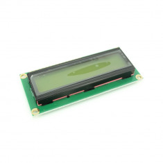 LCD 1602 cu Interfata I2C si Backlight Galben-Verde foto