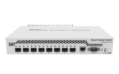 Management Switch 1 x Gigabit, 8 x SFP+ - Mikrotik CRS309-1G-8S+IN foto