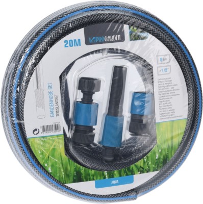 Set furtun de gradina20m, 1 2 , cu accesorii de conectare foto