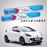 Cumpara ieftin Ștergătoare Renault Wind E4M Cabriolet 2010-2014 | Set Față Flat Premium &ndash; TeamCar&reg;