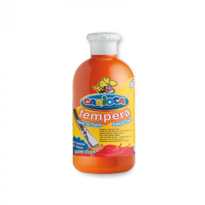 Tempera Carioca 500ml Ready Portocaliu