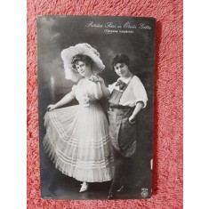 Fotografie tip carte postala, dans unguresc, 1914