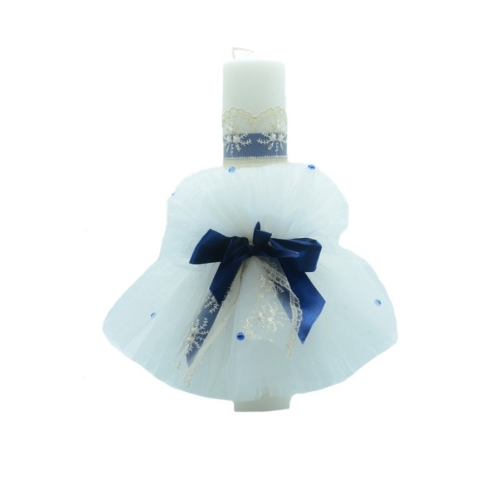 Lumanare pentru botez 40 x 7 cm NN LB-B4, Multicolor Lumanare pentru botez 40 x 7 cm NN LB-B4, Multicolor