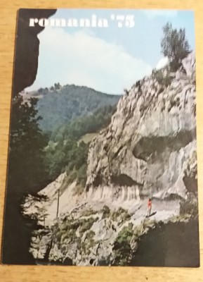 C9 3 - 1975 - Calendare de buzunar - reclama turism foto