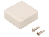 Carcasă universală ABS gri IP54 35x35x15mm