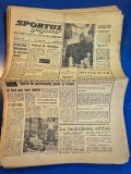 ziarul sportul popular 20 octombrie 1966 - articolul profesorul din gheorgheni