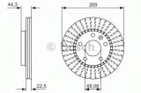 Disc frana DACIA DUSTER Caroserie (2011 - 2016) BOSCH 0 986 479 779