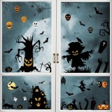 Set de 8 coli cu autololante de Halloween Kijuh, PVC, multicolor, 30 x 20 cm