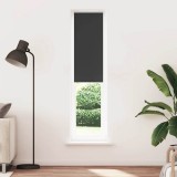 VidaXL Jaluzea cu role opace negru 50x230 cm lățime material 45,7 cm