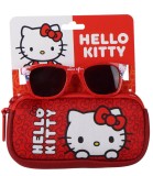 Ochelari de Soare pentru Copii cu Husă Hello Kitty