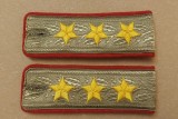 Epoleti, grade uniforma militara de general locotenent trupe terestre