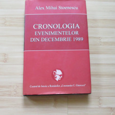 ALEX MIHAI STOENESCU - CRONOLOGIA EVENIMENTELOR DIN DECEMBRIE 1989