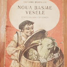 Noua basme vesele de Grigore Bajenaru. Ilustratii de Gheorghe Marinescu