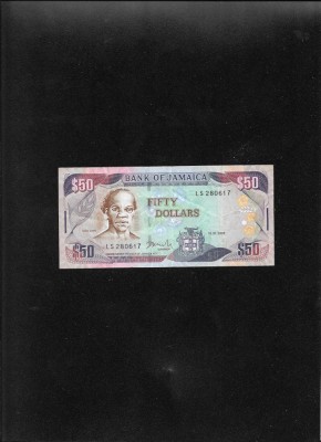 Jamaica 50 dollars 2007 seria280617 foto