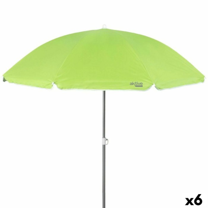 Umbrelă Aktive 220 x 212 x 220 cm 220 x 218 x 220 cm (6 Unități)
