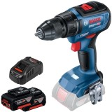 Bosch GSR 18V-50 + 1600A00B8J - Masina de gaurit si insurubat 50 Nm + Set 2 acumulatori si incarcator Li-Ion 18 V 5 Ah