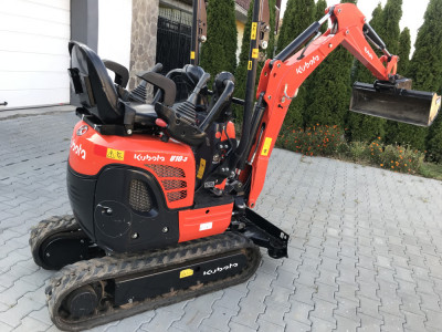 Mini Excavator Kubota U10-3 are 418 ore Fabricatie 2018 foto