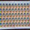 TIMBRE ROMANIA LP1358/1994 A-XXa editie T.I.B. -Coala 50 timbre -MNH