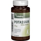 Potasiu 99 miligrame 60 capsule Vitaking