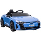 HOMCOM Mașinuta Electrica Copii cu Motor Dublu Mașină Electrică 12V 4,5Ah Suportă p&acirc;nă la 25 kg 103x58x41 cm Albastră | Aosom Romania