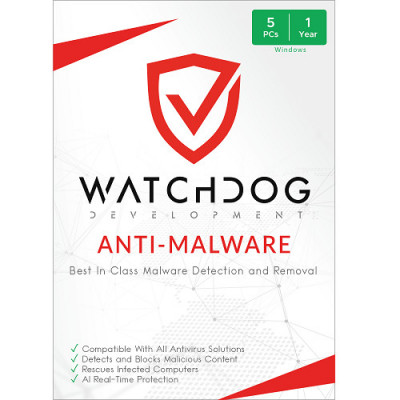 Licenta 2024 pentru Watchdog ANti-Malware - 1-AN / 5-Dispozitive foto