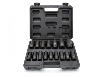 Set chei de impact 1/2&amp;quot; 10-32mm 16 bucati, GEKO G10513 foto