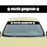 Cumpara ieftin Sticker Parasolar Mazda Gangstar
