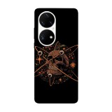 Husa compatibila cu Huawei Nova Y70 model Skull atom, Silicon, TPU, Viceversa