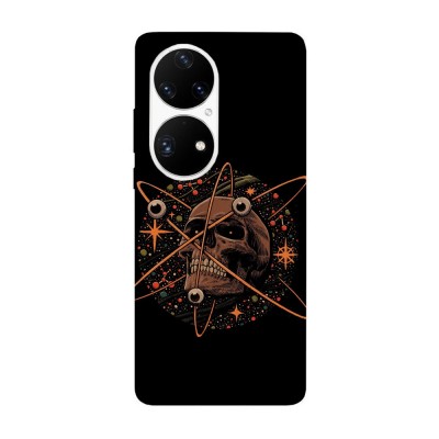 Husa compatibila cu Huawei Nova Y70 model Skull atom, Silicon, TPU, Viceversa foto