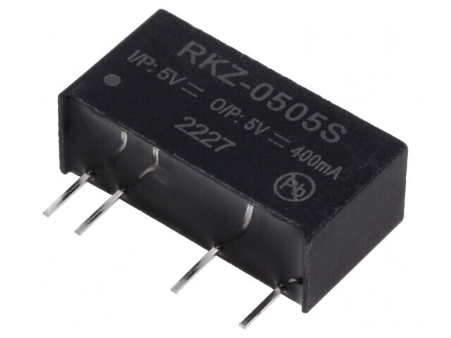Convertor DC-DC 5V 400mA 2W SIP7