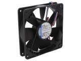 Ventilator DC Axial 24V 119x119x25mm 168m3/h 43dBA Cu Bilă