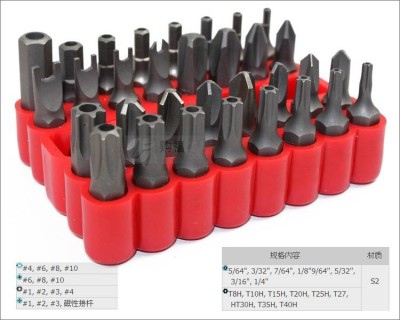 Set varfuri surubelnita 34 piese ProsKit 8PK-SD009 foto