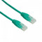 Cablu UTP 4World Patch cord neecranat Cat 5e 10m Verde