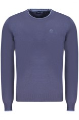 North Sails Pulover barbati, cu mini logo brodat, Regular fit, Bleumarin, S foto