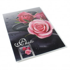 Album foto Black Roses, 36 poze format 15x21, 18 file albe, imprimeu trandafiri foto