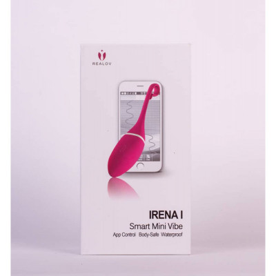 Ou Vibrator Realov Irena Smart Egg Pink foto