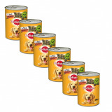 Pedigree conservă cu carne de vită &icirc;n gelatină 6 x 400 g