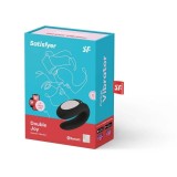 Cumpara ieftin Vibrator pentru cupluri SATISFYER Double Joy (Black)
