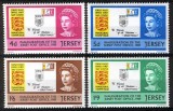 Jersey 1969 - Oficiul postal suveran, timbru pe timbru, serie neuzata