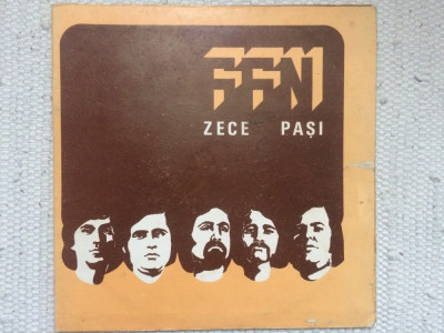 ffn zece pasi 1976 disc vinyl lp muzica hard rock electrecord STM EDE 01184 VG foto