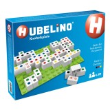 Cumpara ieftin Joc 2 in 1 - Potriveste 4 &amp;amp; Domino curcubeu Hubelino 71 piese