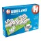 Joc 2 in 1 - Potriveste 4 &amp;amp; Domino curcubeu Hubelino 71 piese