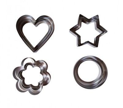 Set 12 forme decupatoare, Forme pentru biscuiti, 284COF foto