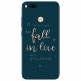 Husa silicon pentru Xiaomi Mi A1, Fall In Love